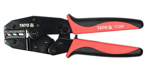 Yato YT-2246 Cable Crimping Tool, Black, Red