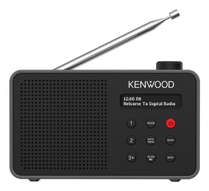 Kenwood CR-M25DAB-B radio Przenośny Cyfrowy Czarny