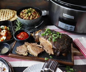 Crock-Pot CSC063X wolnowar 7,5 l 320 W Czarny, Stal nierdzewna