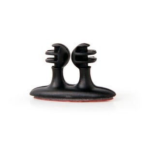 Gembird CM-CC-01 kabelhållare Skrivbord Kabelhållare Svart 8 st.