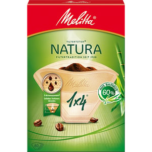 Melitta Natura 80 st. Konform engångsfilter för kaffe