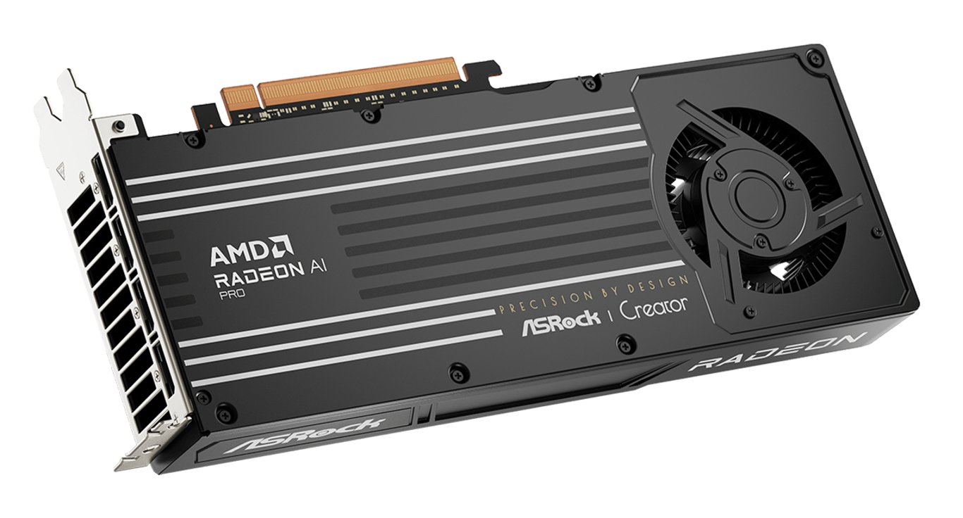 Asrock Radeon AI PRO R9700 Creator AMD 32 GB GDDR6
