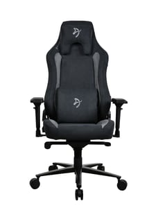 Arozzi Stoff-Gaming-Stuhl Vernazza Supersoft Schwarz