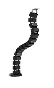 ICY BOX IB-MSA104-CM Floor Cable Holder, Black, 1 pc.