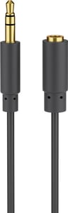 Goobay 97122 Audiokabel 5 m 3,5 mm Schwarz