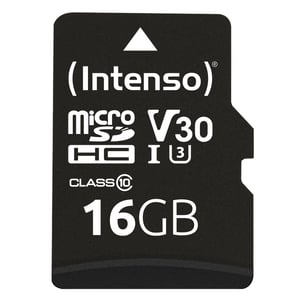 Intenso 3433470 16 GB MicroSDHC UHS-I Class 10 flashminne