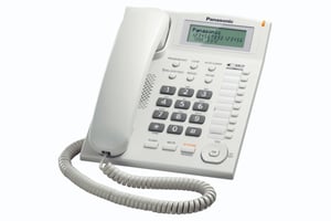 Panasonic KX-TS880 Name und Identifizierung des Anrufers Weiß