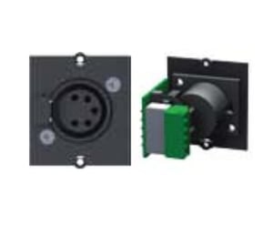 Bachmann 917.101 XLR-Steckdose, schwarz