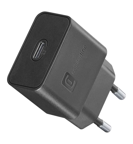 Cellularline 8018080367182 Smartfon, Uniwersalne Czarny Prąd przemienny Wewnętrzna