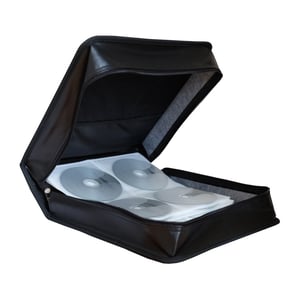 MediaRange BOX93 CD-fodral med lock, rymmer 200 skivor, svart