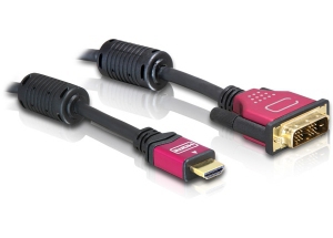 DeLOCK HDMI - DVI Cable 1.8m male / male 1.8 m DVI-D