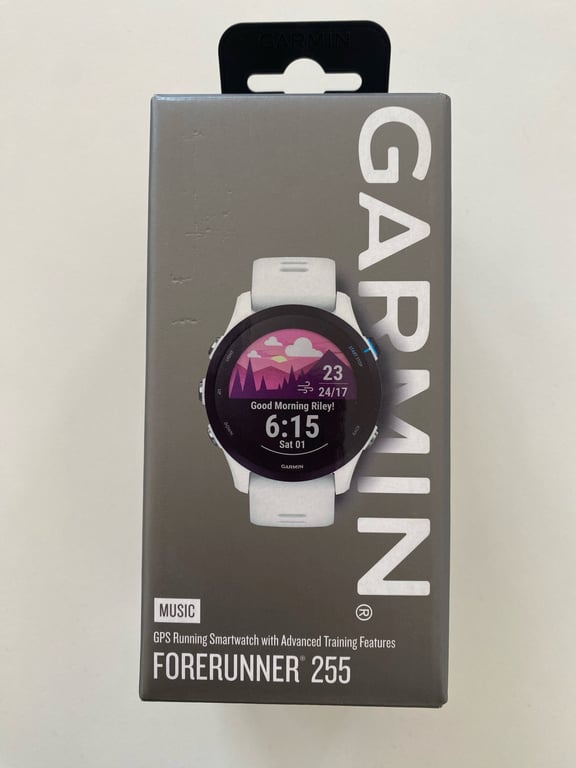 Garmin forerunner255 music 白 Garmin Forerunner 255 MUSIC Biały | SELEKT.online