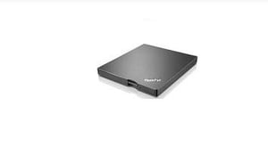 Lenovo ThinkPad UltraSlim USB DVD Burner DVD±RW Optical Drive, Black