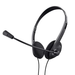 Trust 21665 Headphones/Headset Wired In-Ear Calls/Music Black