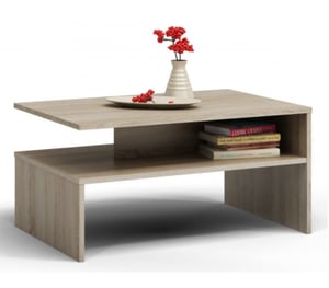 Topeshop BOSTON SONOMA COFFEE TABLE Free-form design, 2 legs