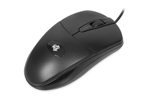 iBox IMOF007 mus, universell, tvåhandsanvändning, USB typ A, optisk 1000 DPI