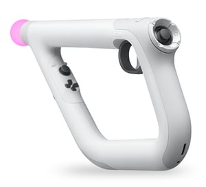 Sony VR aim Szary, Biały Pistolet Analogowa/Cyfrowa PlayStation 4