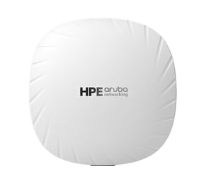 HPE Aruba Networking AP-515 (RW) Dual Radio 4x4/2x2 802.11ax Internal Antennas Unified Campus AP 5375 Mbit/s White PoE Support