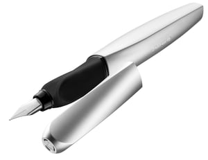 Pelikan 947101 reservoarpenna Inbyggt påfyllningssystem Silver 1 st.