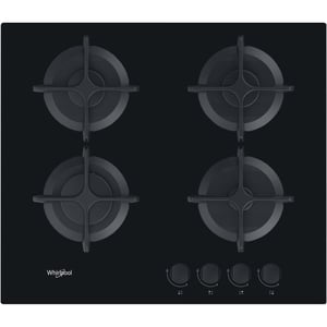 Whirlpool AKT 616/NB Schwarz Einbau 60 cm Gas 4 Kochzonen