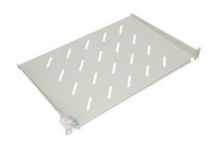Extralink Półka 1U 300mm Szara 19", do szaf wiszących