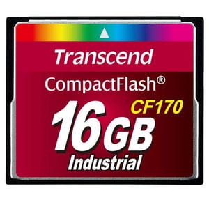 Transcend CF170 16 GB Karta pamięci CompactFlash MLC