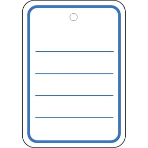 HERMA 6810 Printable Labels, Blue, White