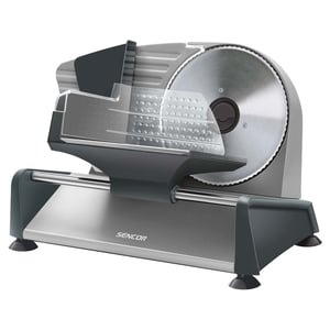 Sencor SFS 4050SS Aufschnittmaschine, 150 W, silberfarben, Metall