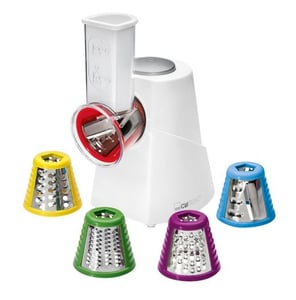 Clatronic ME 3604 Electric Grater / Spiralizer, White