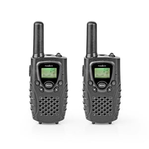 Nedis WLTK0800BK Walkie-Talkie, Black