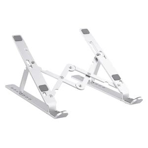 T'nB iClick Notebook Aluminium Stand Stativ för bärbar dator och surfplatta Silver 43,2 cm (17")