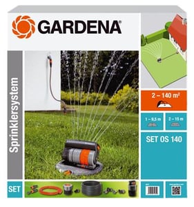 Gardena OS 140 Pulsating Water Sprinkler
