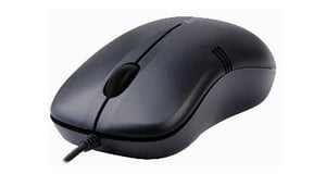 A4Tech OP-560NU Mouse, Office, Ambidextrous, USB Type-A, Optical, 1000 DPI