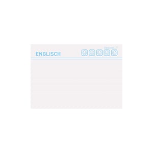 Herlitz 50041152 karta katalogowa Biały 100 szt.