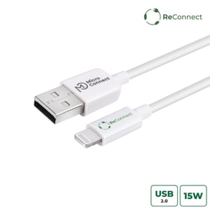 Microconnect ECO-LIGHTNING0.5 Lightning-Kabel 0,5 m Weiß