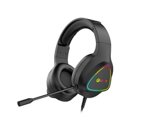 C-TECH GHS-17BK słuchawki/zestaw słuchawkowy Przewodowa Opaska na głowę Gaming USB Typu-A Czarny