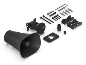 Ubiquiti UP-AI-Horn-Speaker-B 1-drożny Czarny Przewodowa