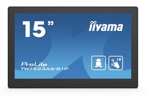 iiyama TW1523AS-B1P POS-skärm 39,6 cm (15,6") 1920 x 1080 px Full HD Pekskärm