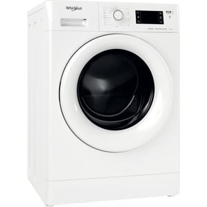 Whirlpool FWDG 861483E WV EU N tvätt- och torktumlare, fristående, frontmatad, vit