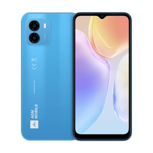 AGM NOTE N1 16,6 cm (6.52") Hybrid Dual SIM Android 13 4G USB Type-C 8 GB 128 GB 4900 mAh Blå