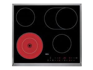 AEG HK634060XB Czarny Wbudowany 60 cm Ceramiczna 4 stref(y)