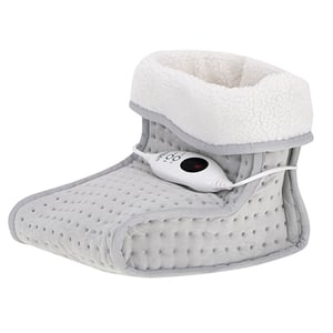 Adler AD 7432 elektrisk filt Elektriskt uppvärmd filt 100 W Grå, Vit Plush, Syntetisk ull