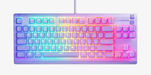 Steelseries Apex 3 TKL - US klawiatura Gaming USB US English Lawenda