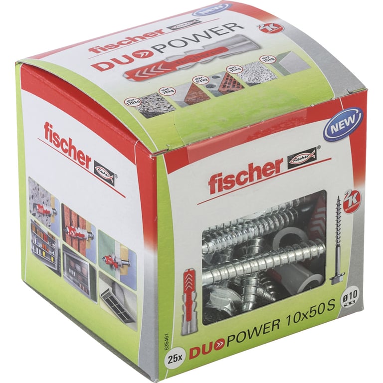 Fischer DUOPOWER 10 x 50 S LD Kotwa rozprężna 50 mm
