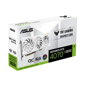 ASUS TUF Gaming TUF-RTX4070TIS-O16G-BTF-WHITE NVIDIA GeForce