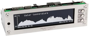 Aqua Computer 53145 LCD Fan Speed Controller, Stainless Steel