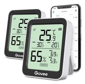 Govee H5075 Wewnętrzna Czujnik temperatury i wilgotności Wolnostojący Bezprzewodowy