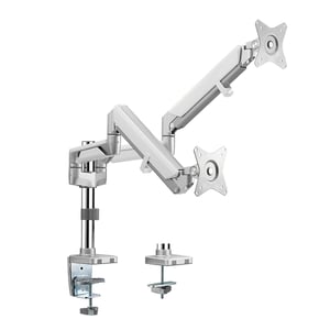 LogiLink BP0089 Monitor Mount / Stand, 81.3 cm (32"), Desk, Silver
