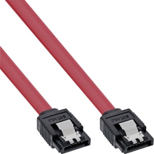 InLine 27307 kabel SATA 0,75 m Czerwony