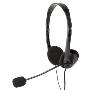 Gembird MHS-123 hörlurar/headset, trådbundet, huvudband, samtal/musik, svart